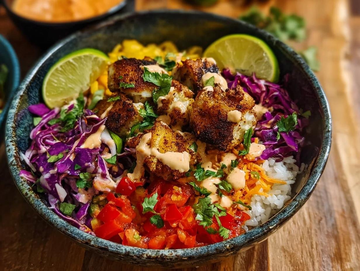 Perfect Baja Fish Taco Bowls in 1 Hour - Baja Fish Taco Bowls - additional detail