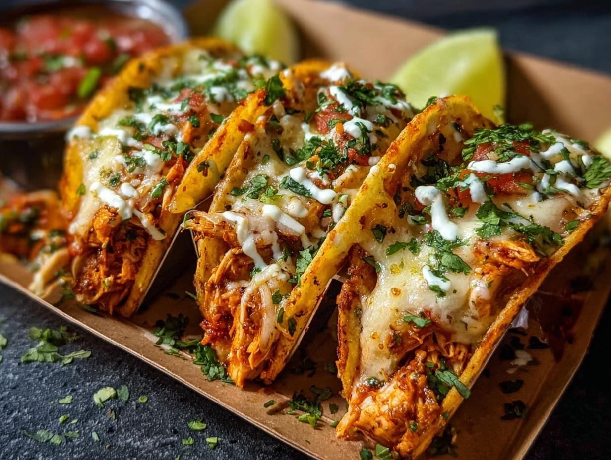 Baked Chicken Tacos