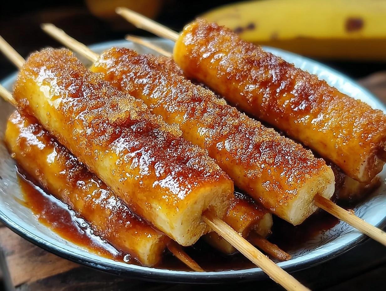 Caramelized Banana Cue: 1 Magical Treat - Caramelized Banana Cue - additional detail