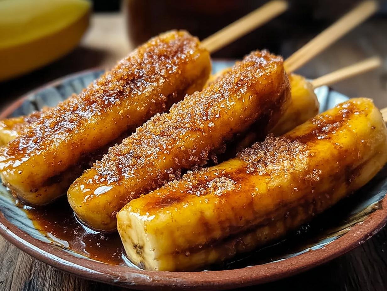 Caramelized Banana Cue