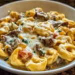 Cheesesteak Tortellini Rich Provolone