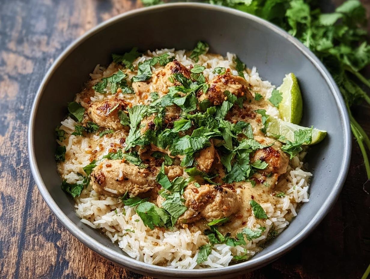 Flavorful Coconut Chicken Rice: 1 Pot Wonder - Coconut Chicken Rice - additional detail