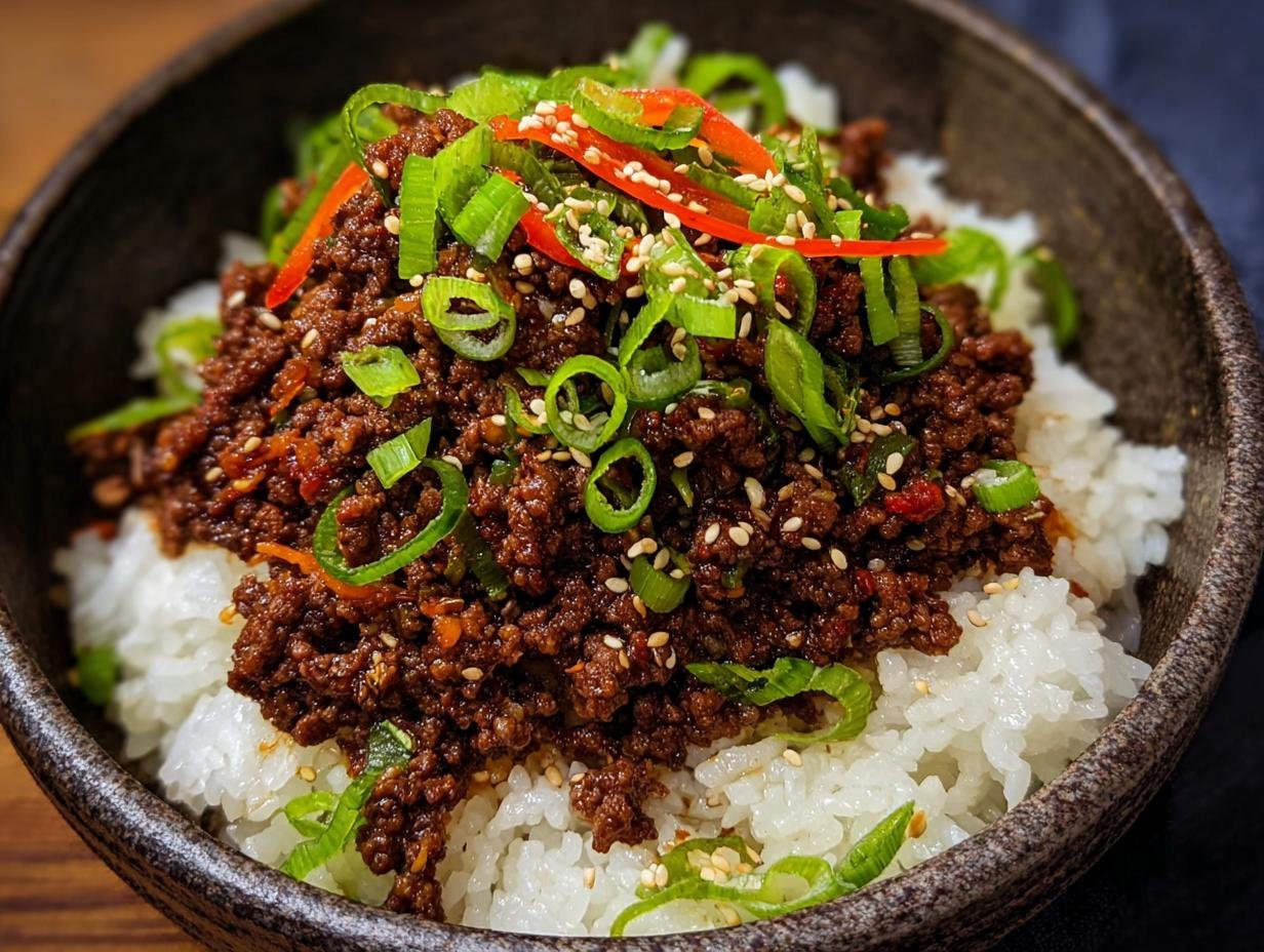 Amazing Ground Beef Bulgogi Korean: 1 Quick Meal 2 Amazing Ground Beef Bulgogi Korean: 1 Quick Meal - Ground Beef Bulgogi Korean - main visual representation