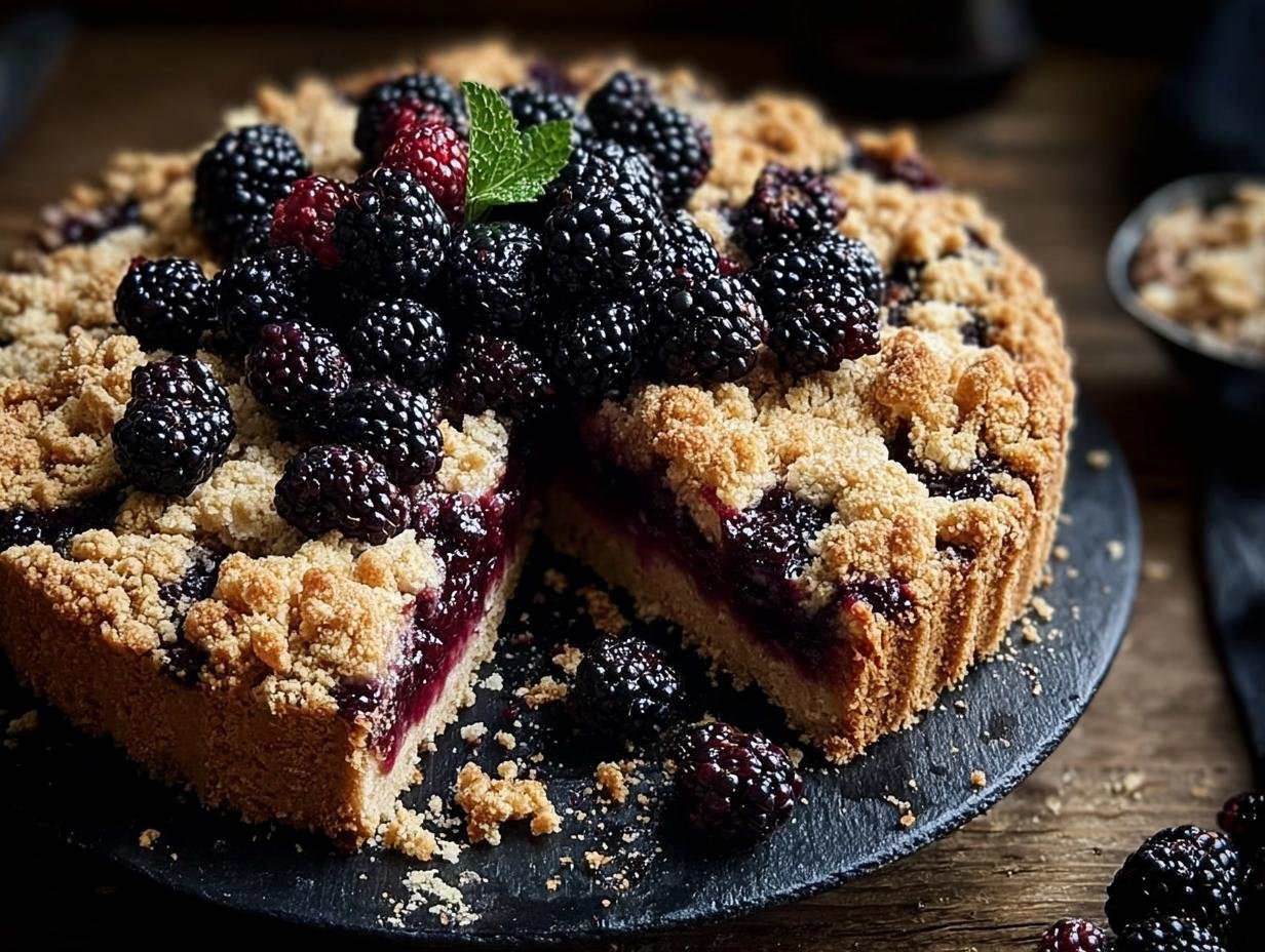 Heavenly Jammy Blackberry Almond: Astonishing 1-Bake Cake 1 Heavenly Jammy Blackberry Almond
