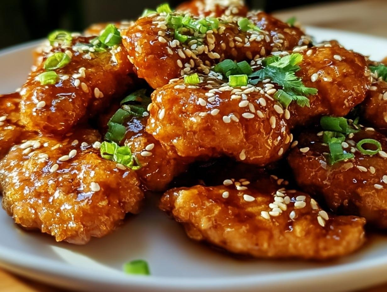 Korean Honey Butter Chicken: Amazing Flavor - Korean Honey Butter Chicken - additional detail