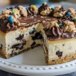 Monster Cookie Dough Cheesecake