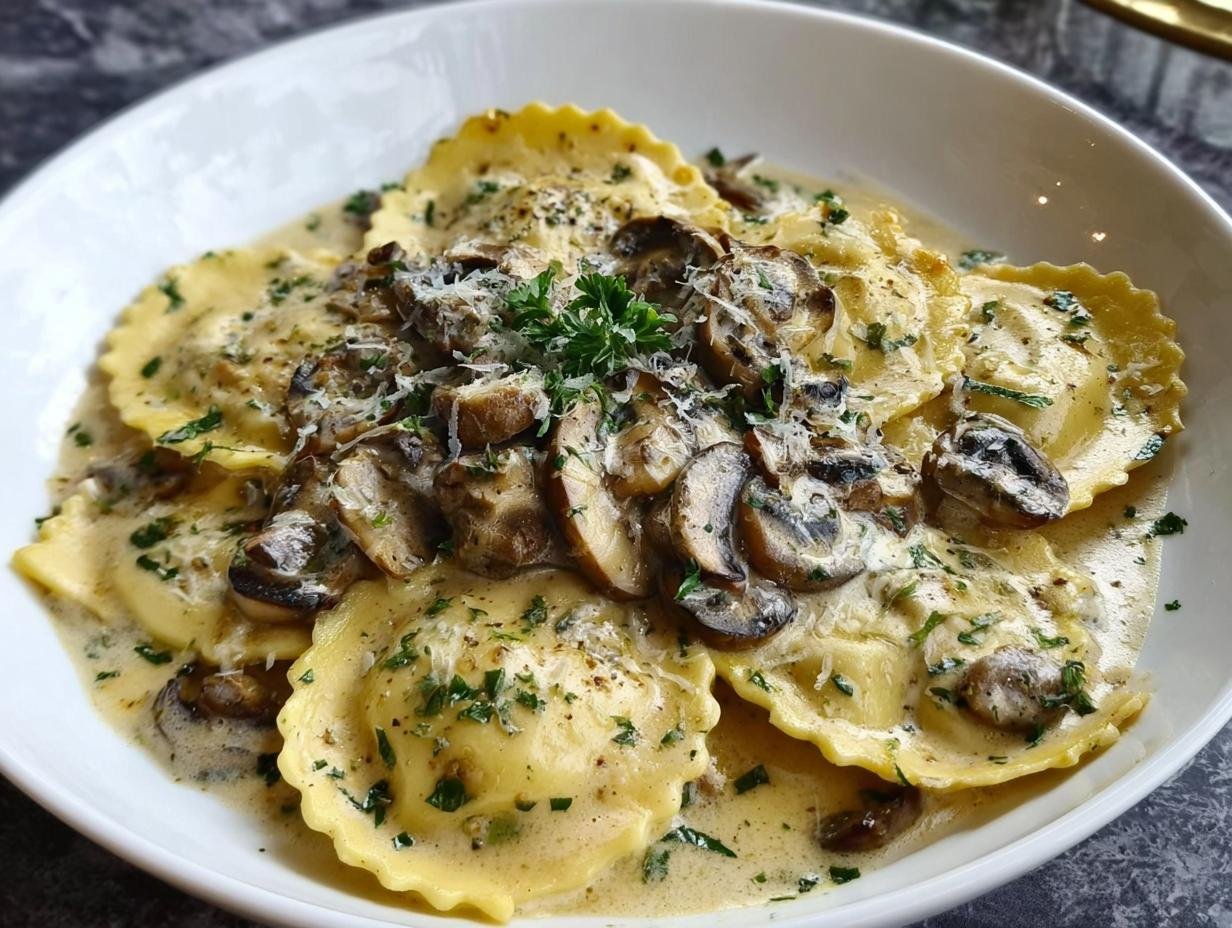 Mushroom Ravioli Sauce