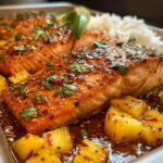 Pineapple Chipotle Salmon Sweet