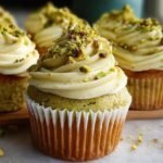 Pistachio Cupcakes Vanilla Buttercream