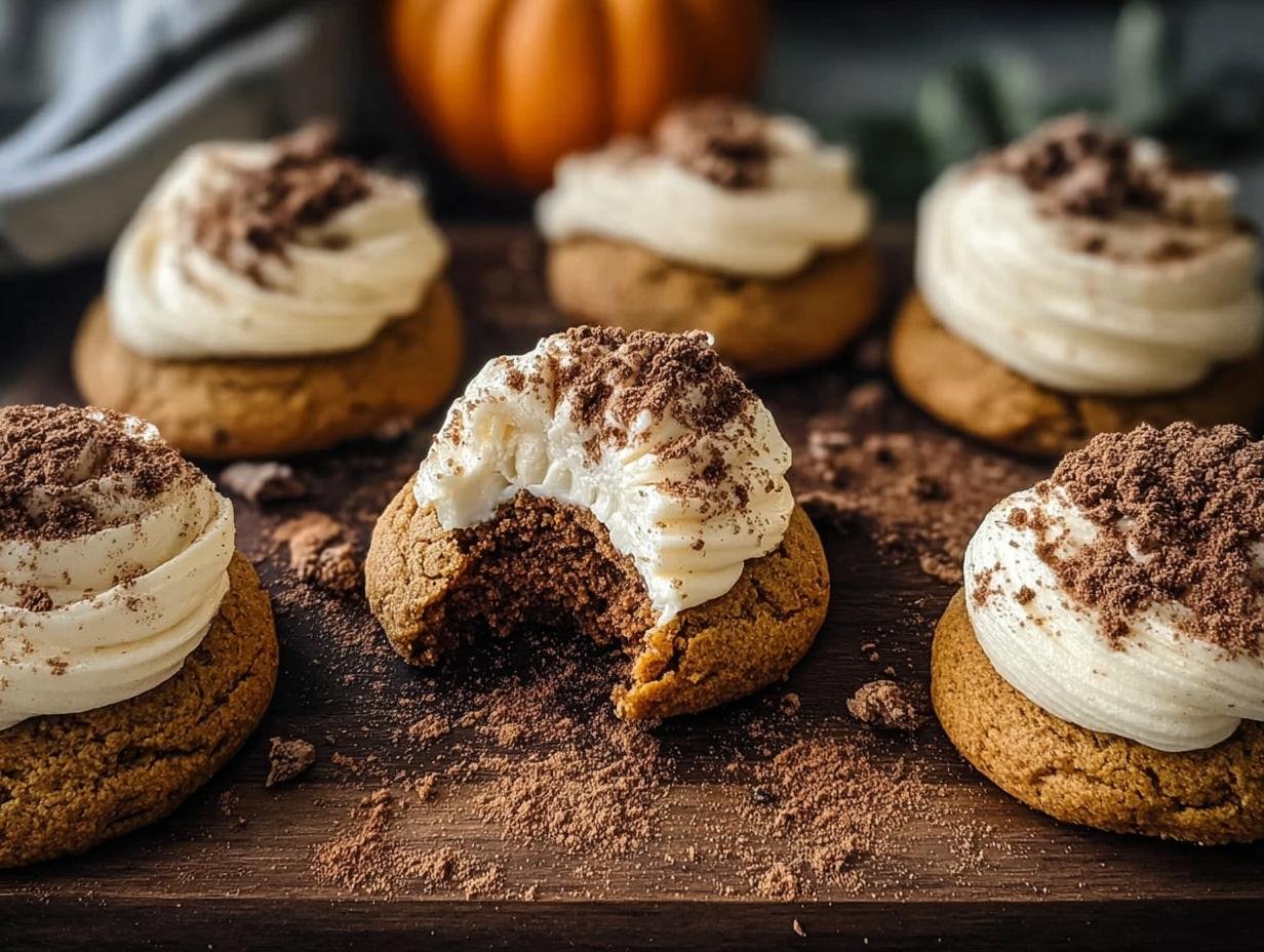 Melt-in-your-mouth Pumpkin Cookies Mascarpone Frosting 3 Melt-in-your-mouth Pumpkin Cookies Mascarpone Frosting - Pumpkin Cookies Mascarpone Frosting - additional detail