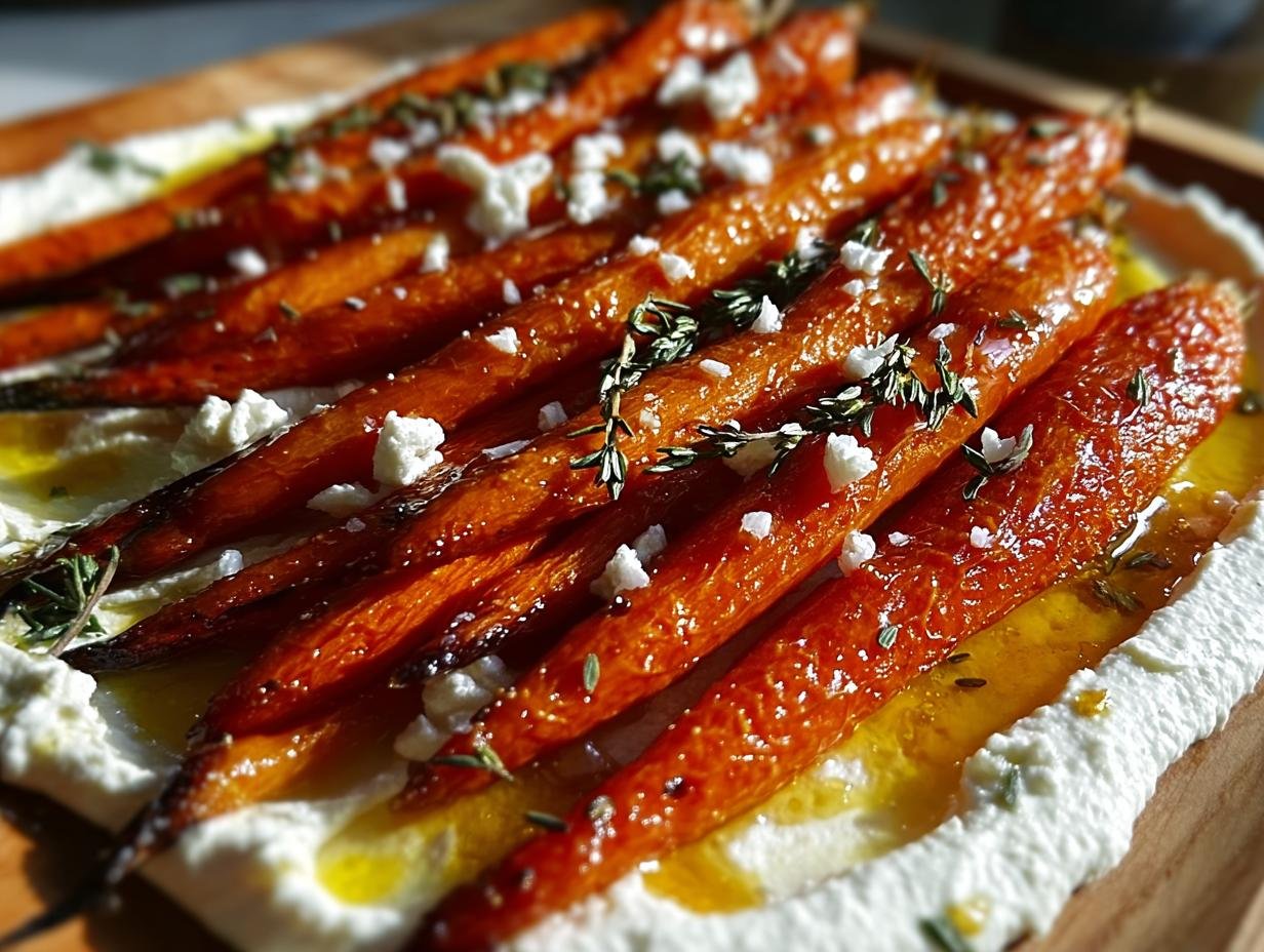Roasted Carrots Whipped Ricotta: Easy Sweet Treat - Roasted Carrots Whipped Ricotta - additional detail