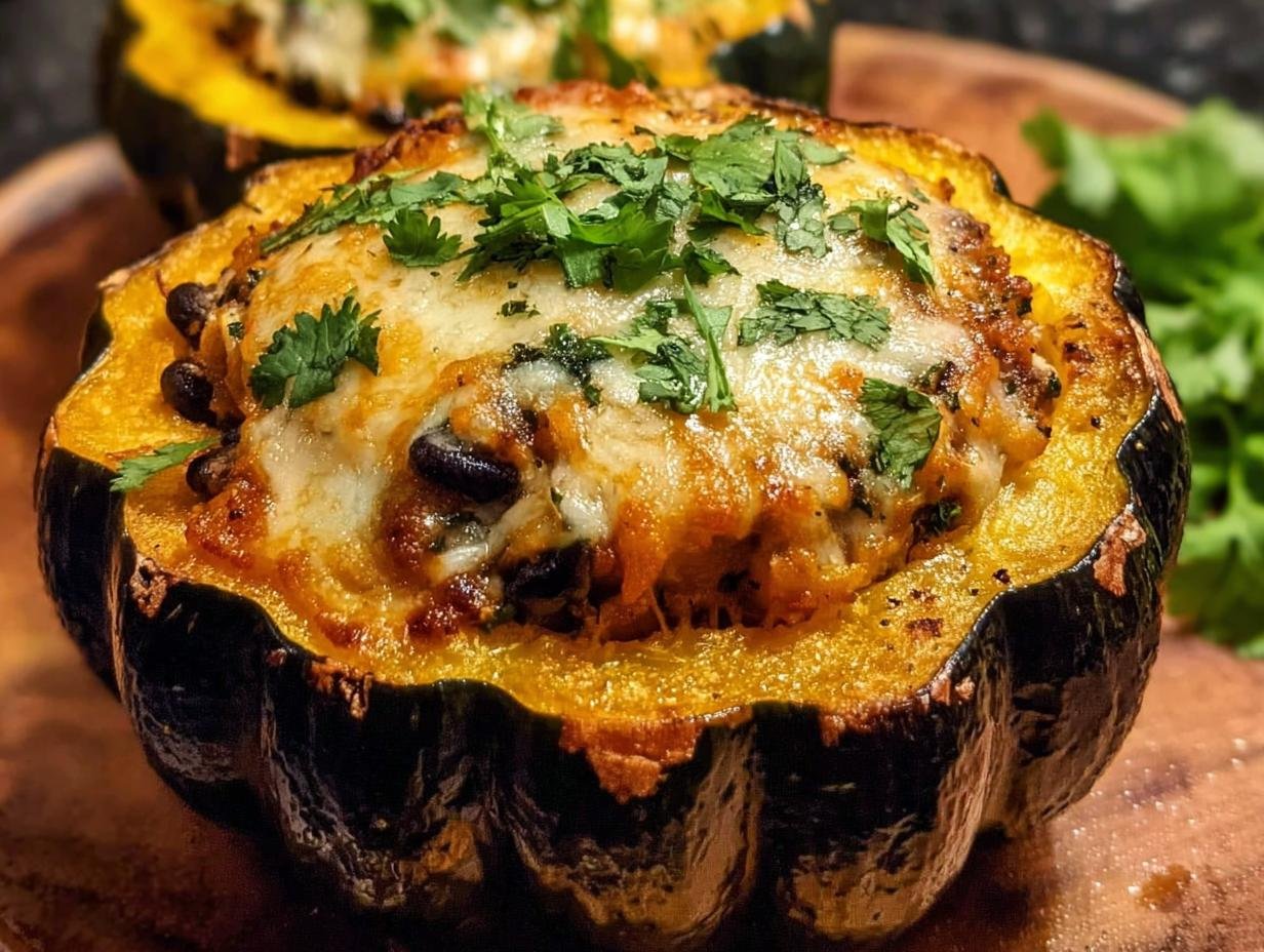 Southwest Stuffed Acorn Squash: 1 Amazing Recipe - Southwest Stuffed Acorn Squash - additional detail