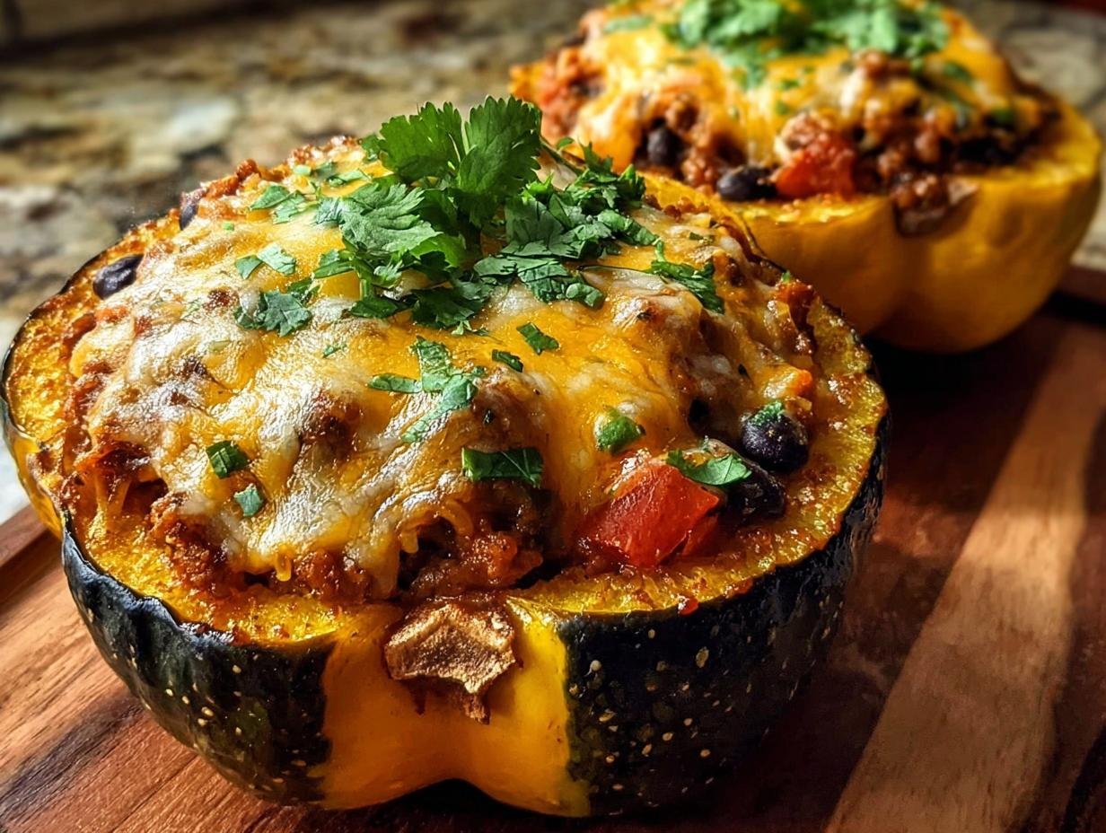 Southwest Stuffed Acorn Squash: 1 Amazing Recipe - Southwest Stuffed Acorn Squash - additional detail