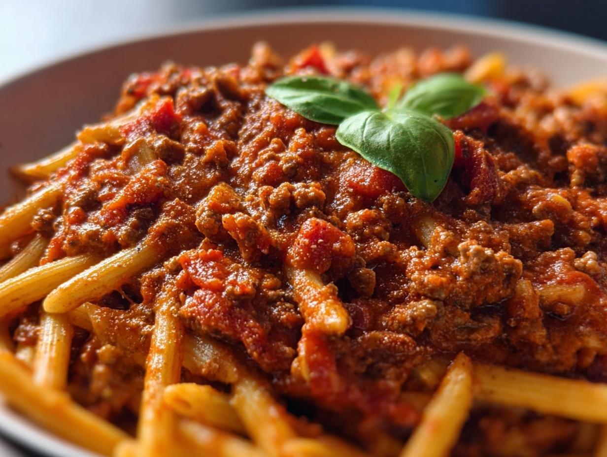 Veggie Meat Sauce: 6 Amazing Flavor Secrets 2 Veggie Meat Sauce: 6 Amazing Flavor Secrets - Veggie Meat Sauce - additional detail