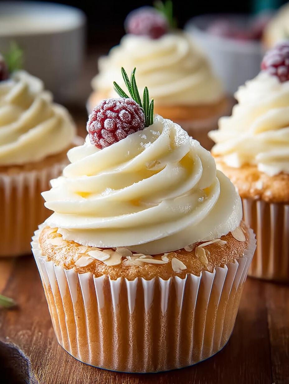 Almond Wedding Cake Cupcakes: 12 Steps to Perfection - Almond Wedding Cake Cupcakes - additional detail