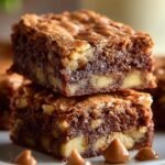Apple Brownies Chewy Fruity
