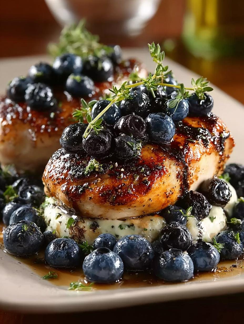 Delicious Blueberry Thyme Chicken for Cozy Dinners 3 Delicious Blueberry Thyme Chicken for Cozy Dinners - Blueberry Thyme Chicken - additional detail