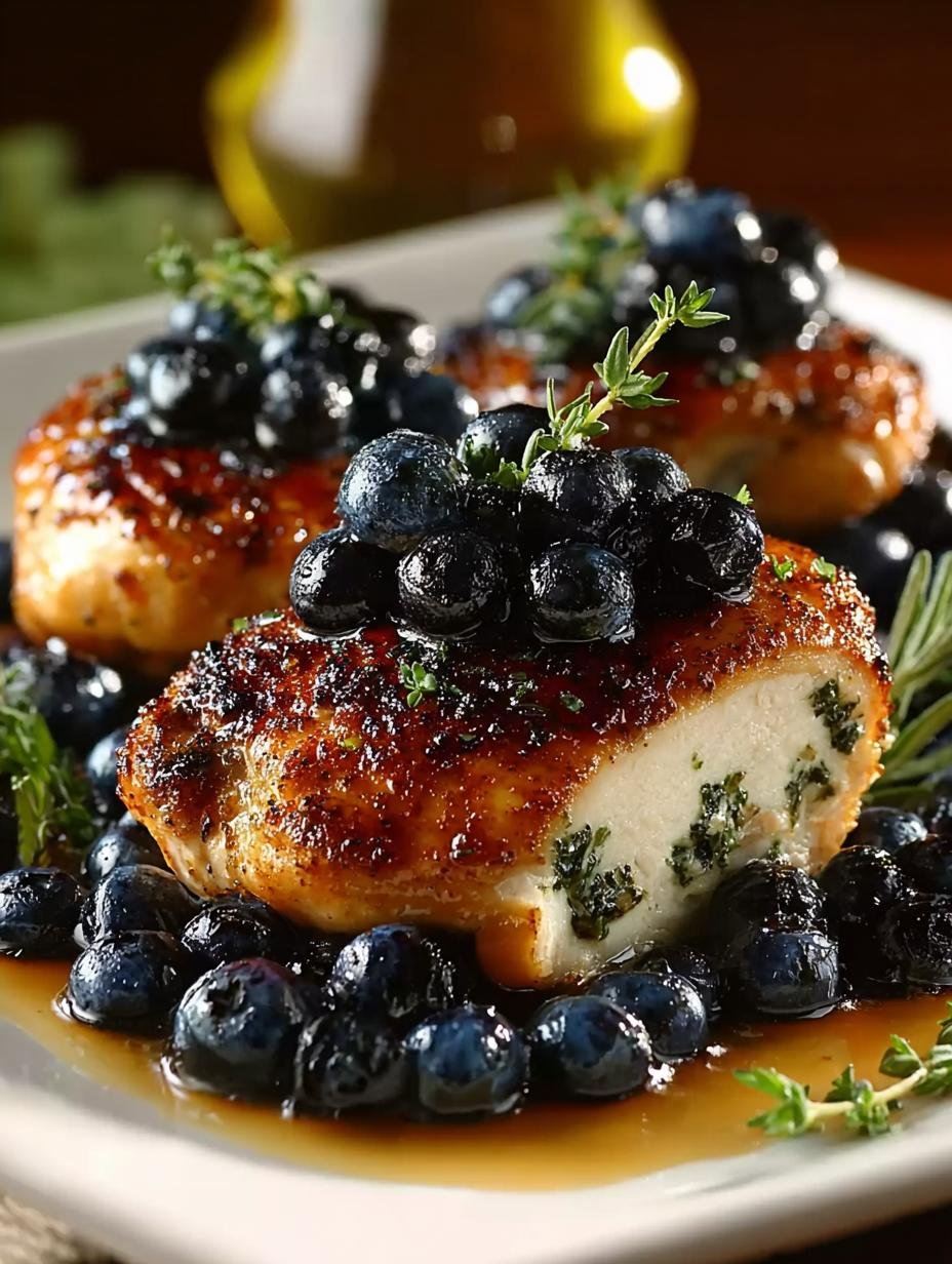 Delicious Blueberry Thyme Chicken for Cozy Dinners 1 Blueberry Thyme Chicken