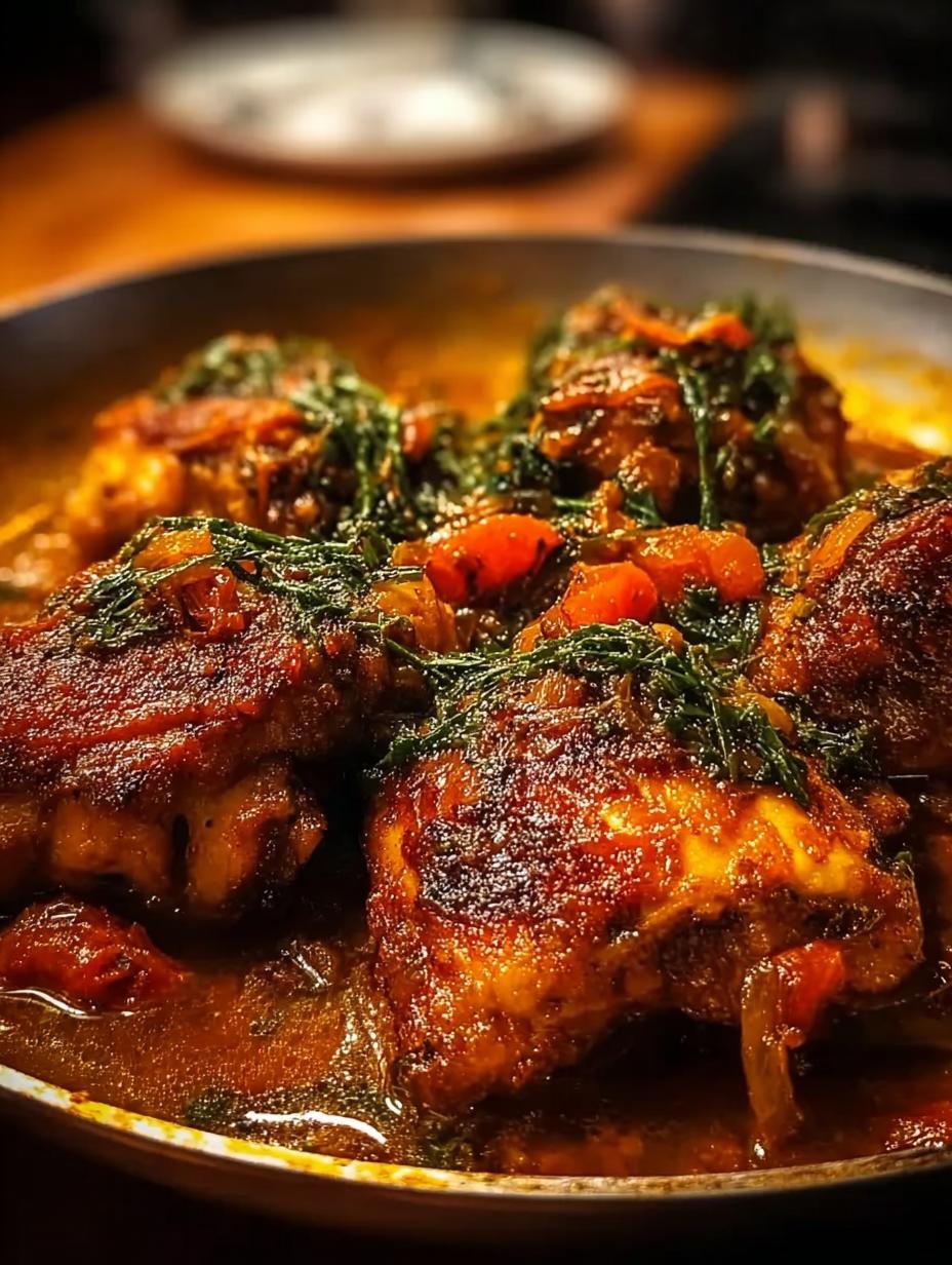 Braised Catalina Chicken Incredible: 45 Min. Juicy Magic - Braised Catalina Chicken Incredible - additional detail