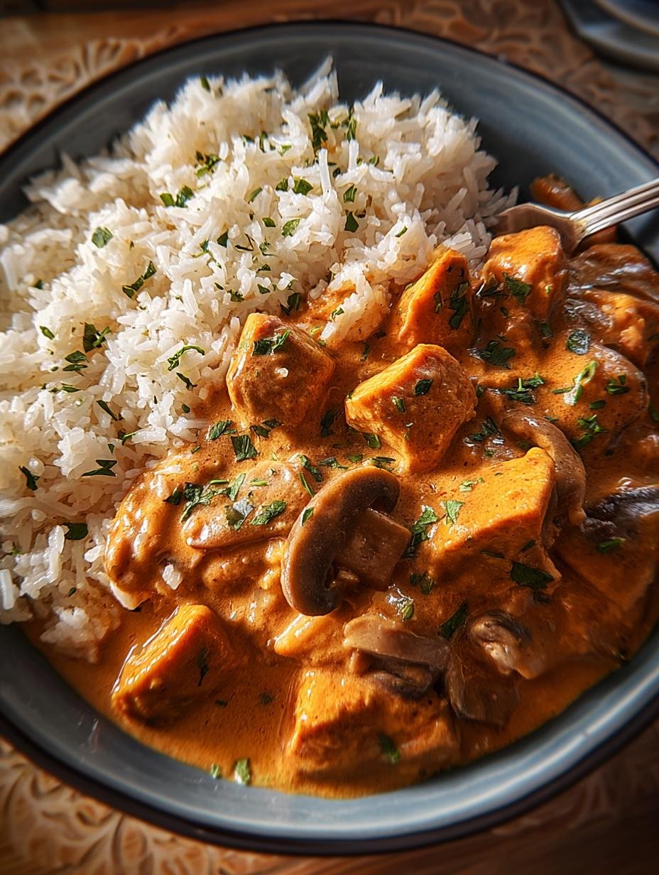 Brazilian Chicken Stroganoff