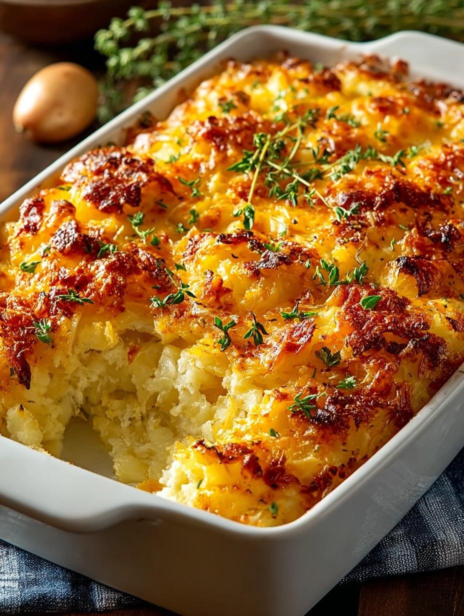 Delicious Cheesy Hashbrown Casserole Family Recipe - Cheesy Hashbrown Casserole Family - additional detail