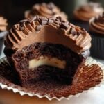 Chocolate Coffee Cream Cupcakes