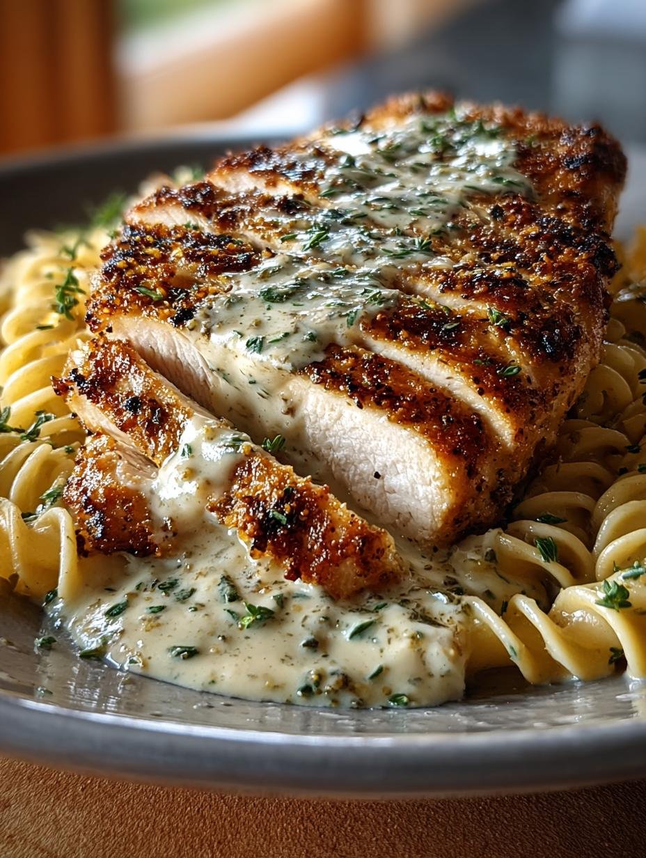 Delicious Creamy Garlic Ranch Chicken for Dinner - Creamy Garlic Ranch Chicken - additional detail