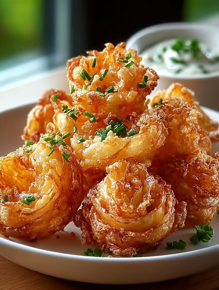 Crispy Mini Bloomin Onions: Irresistible Snack Recipe - Crispy Mini Bloomin Onions - main visual representation