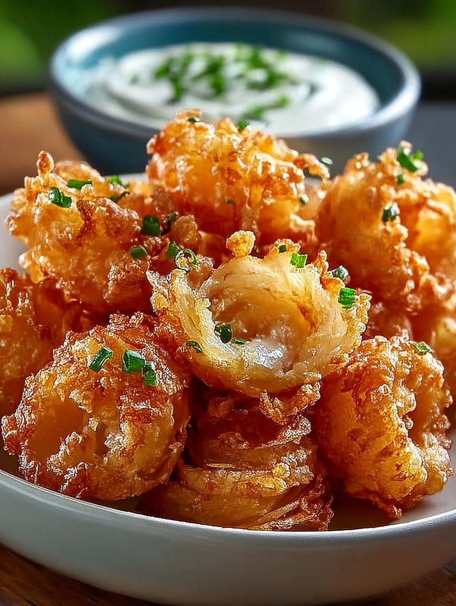 Crispy Mini Bloomin Onions: Irresistible Snack Recipe 1 Crispy Mini Bloomin Onions