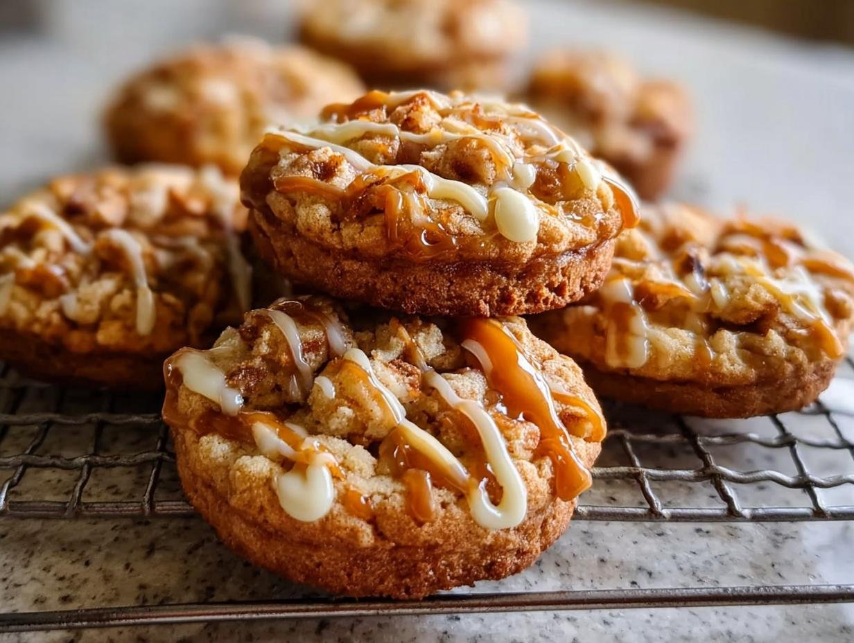 Crumbl Caramel Apple Cookies: Amazing Fall Treat 2 Crumbl Caramel Apple Cookies: Amazing Fall Treat - Crumbl Caramel Apple Cookies - main visual representation