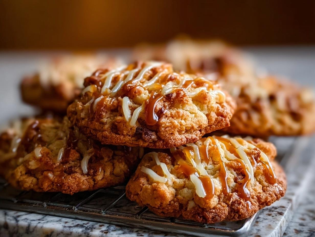 Crumbl Caramel Apple Cookies: Amazing Fall Treat 3 Crumbl Caramel Apple Cookies: Amazing Fall Treat - Crumbl Caramel Apple Cookies - additional detail