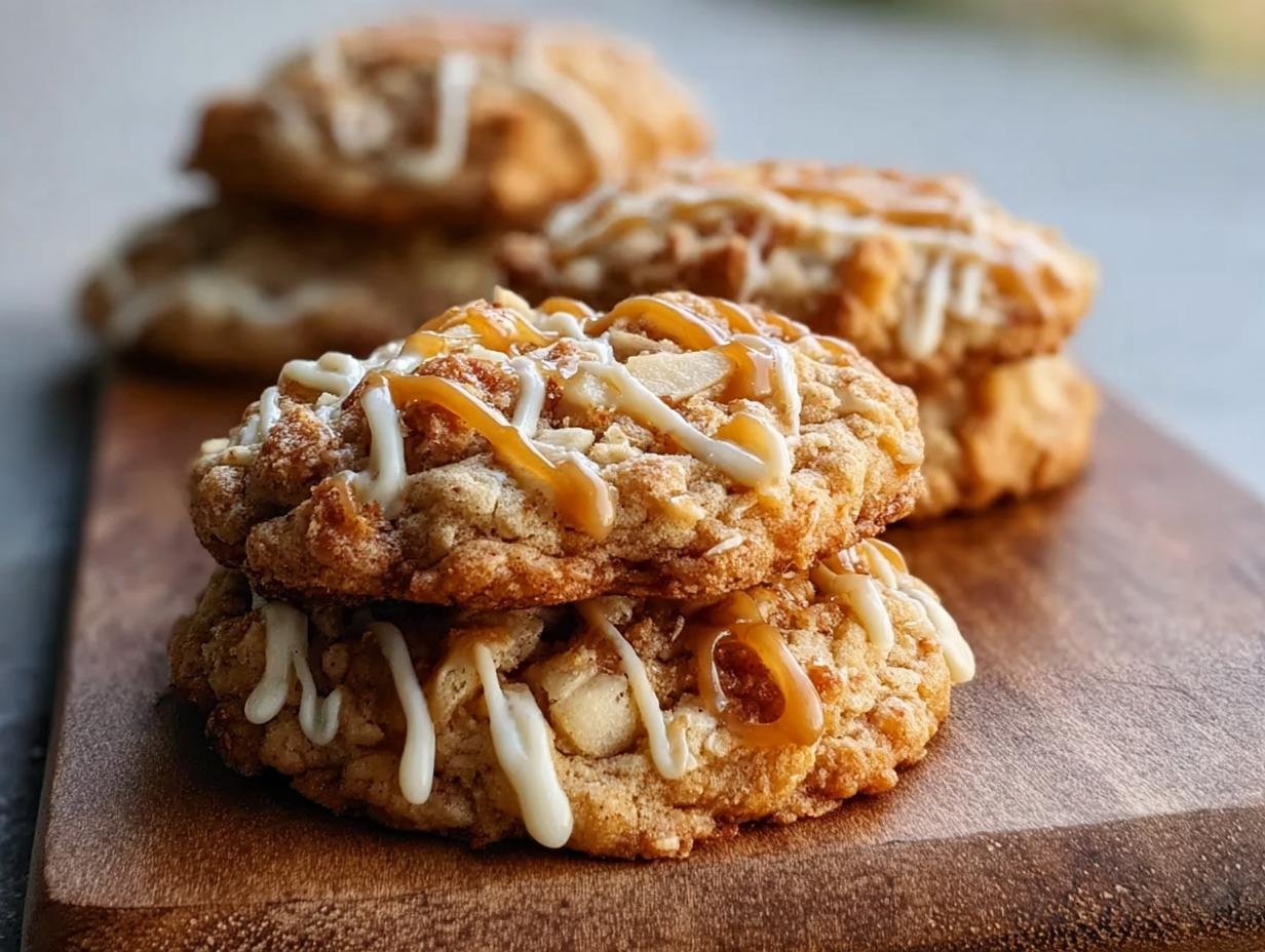 Crumbl Caramel Apple Cookies: Amazing Fall Treat 4 Crumbl Caramel Apple Cookies: Amazing Fall Treat - Crumbl Caramel Apple Cookies - additional detail