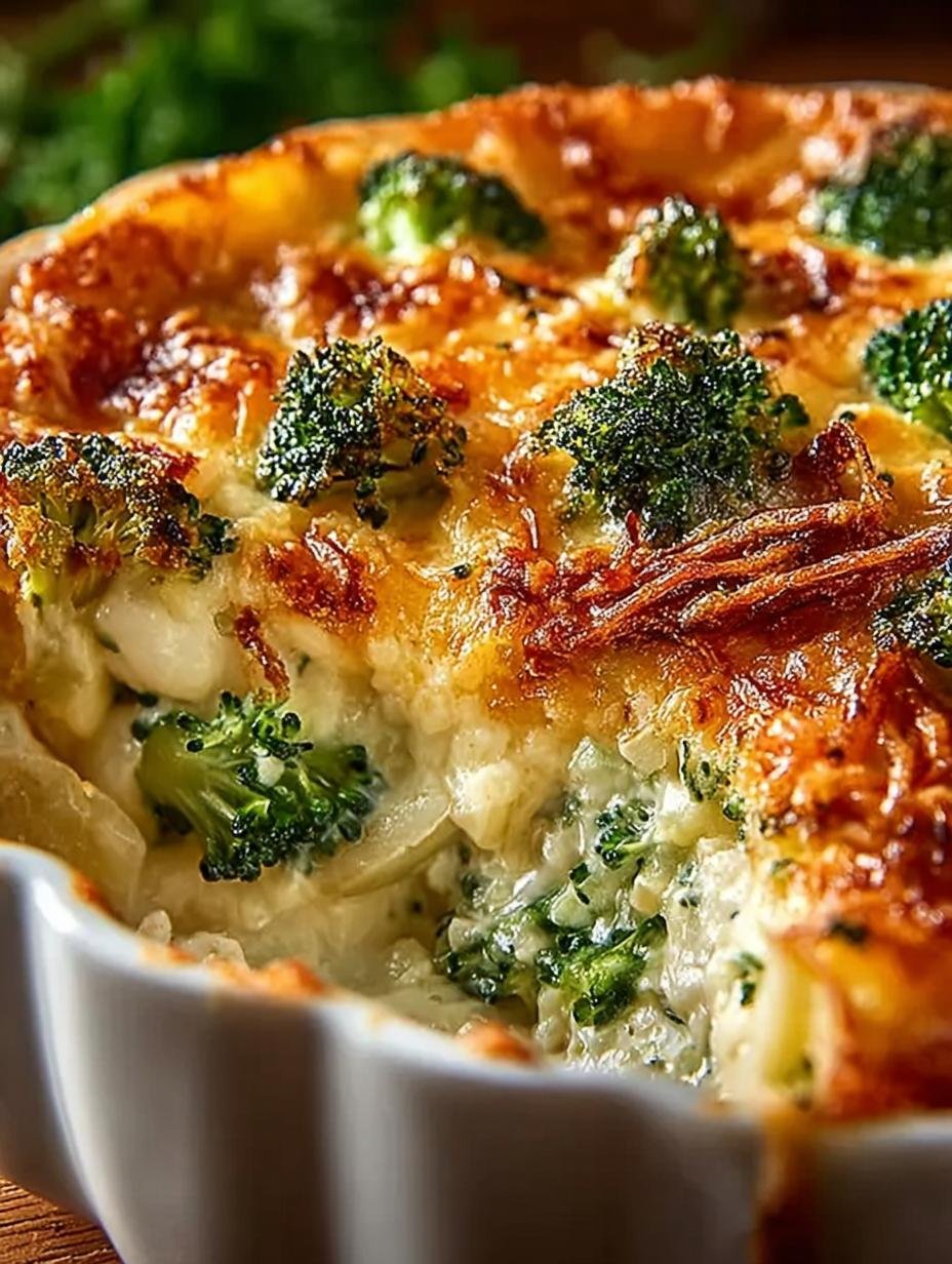 Delicious French Onion Broccoli Cheese Casserole Recipe - French Onion Broccoli Cheese - additional detail