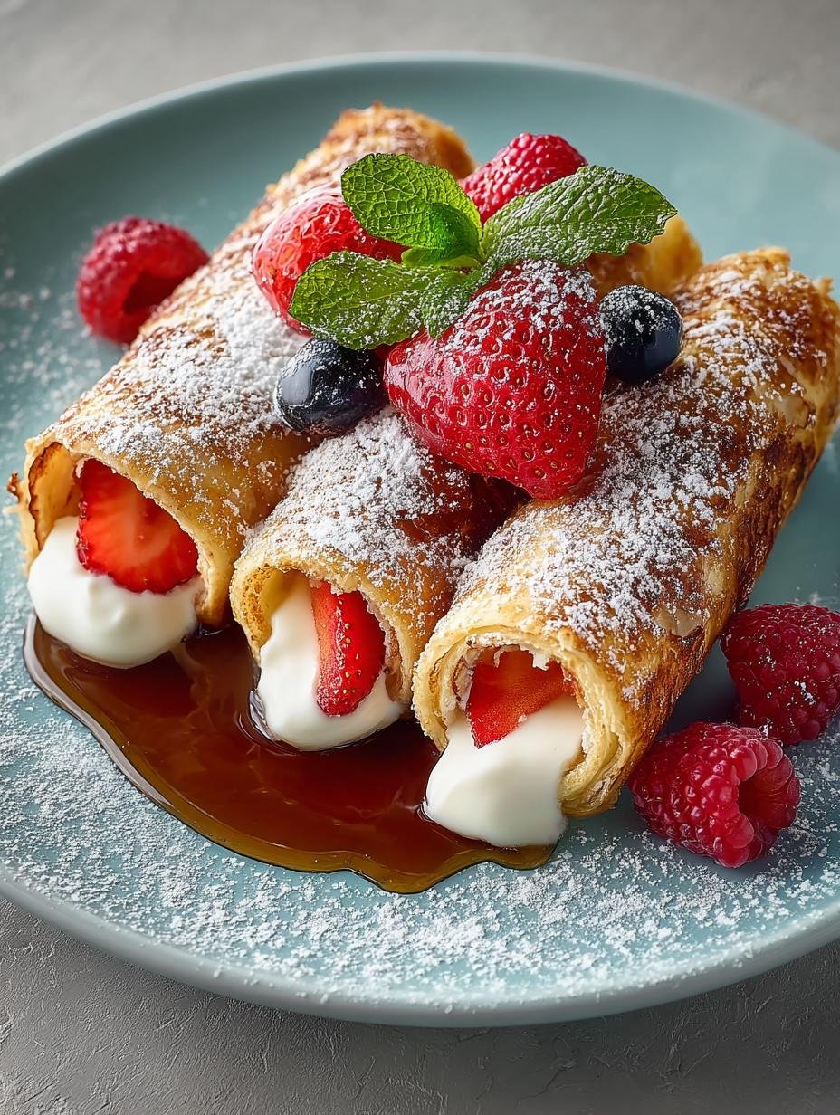 French Toast Roll Ups