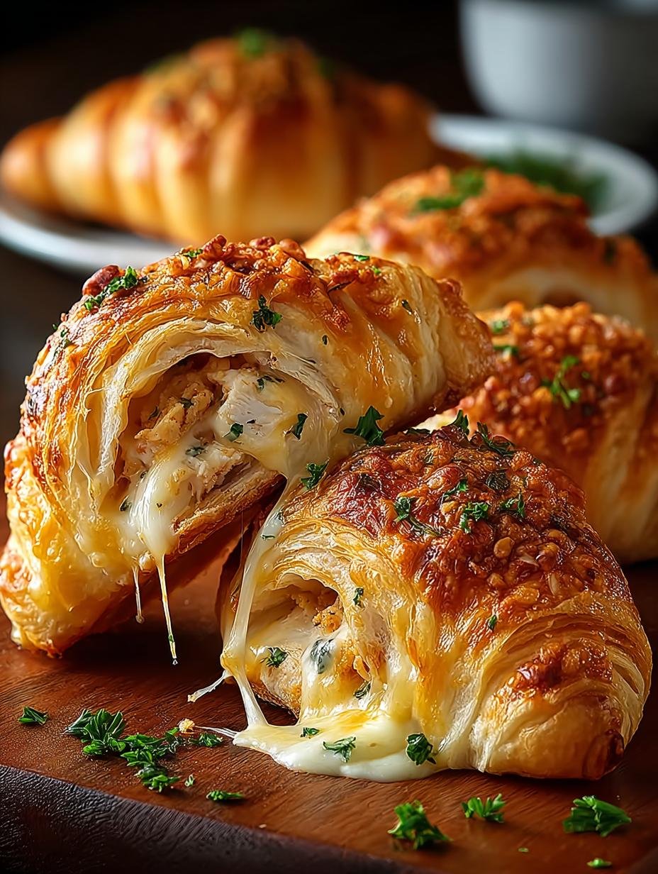 Golden Cheesy Chicken Crescent: 7 Easy Steps to Wow 1 Golden Cheesy Chicken Crescent