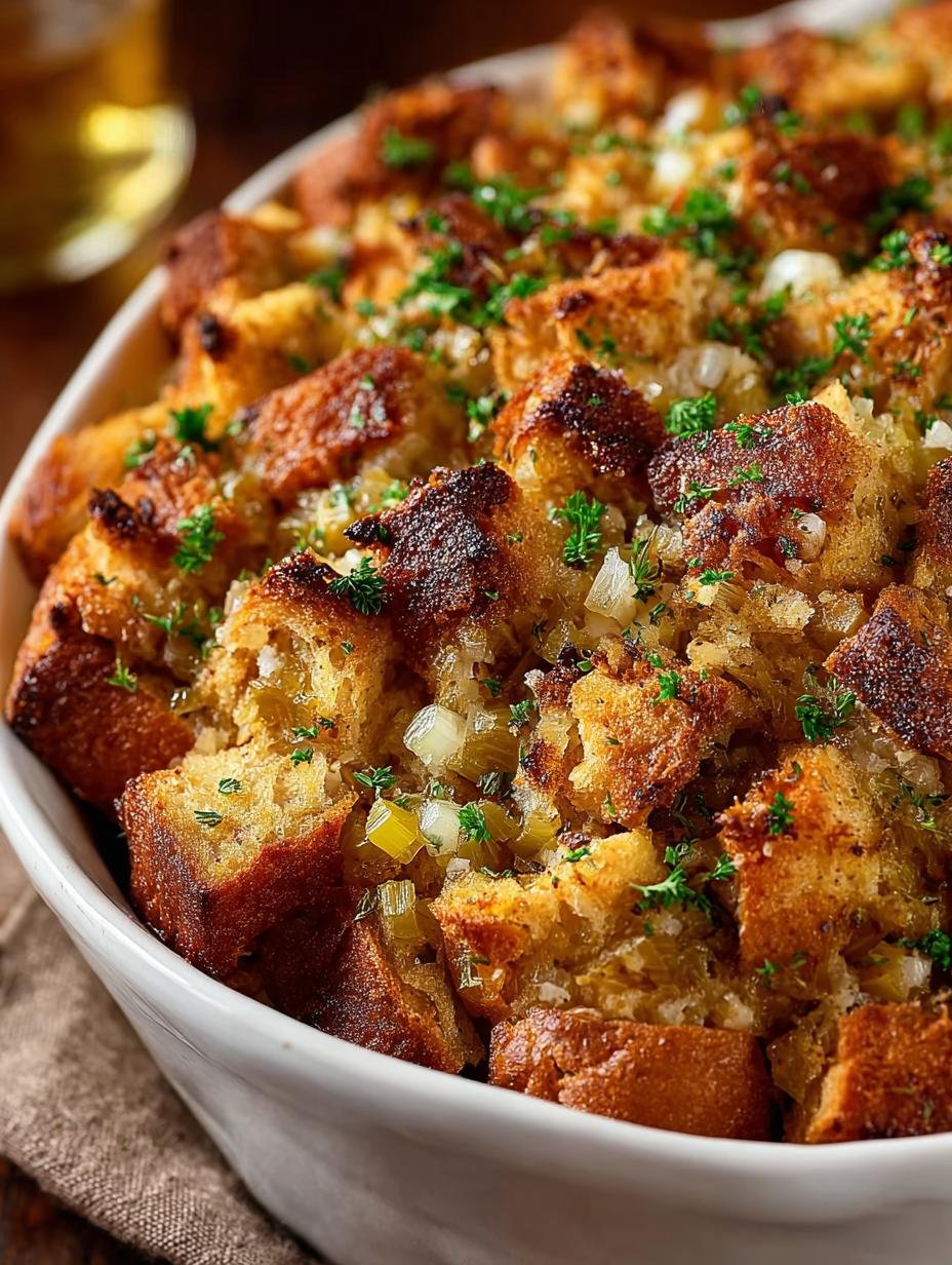 Classic Grandmas Stuffing: A Comfort Food Delight - Grandmas Stuffing - main visual representation