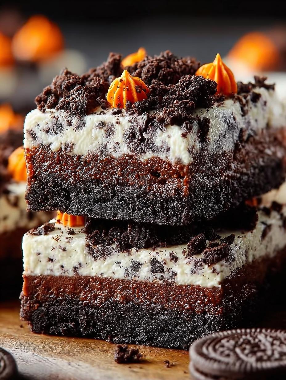 Halloween Oreo Cake Bars: 5 Steps to Spooky Deliciousness - Halloween Oreo Cake Bars - additional detail