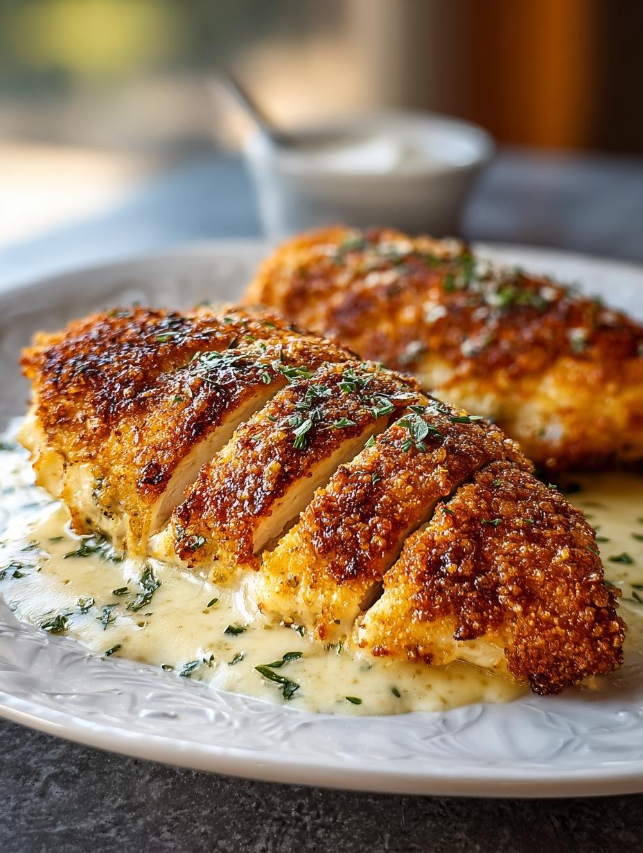 Juicy Mayo Parmesan Chicken