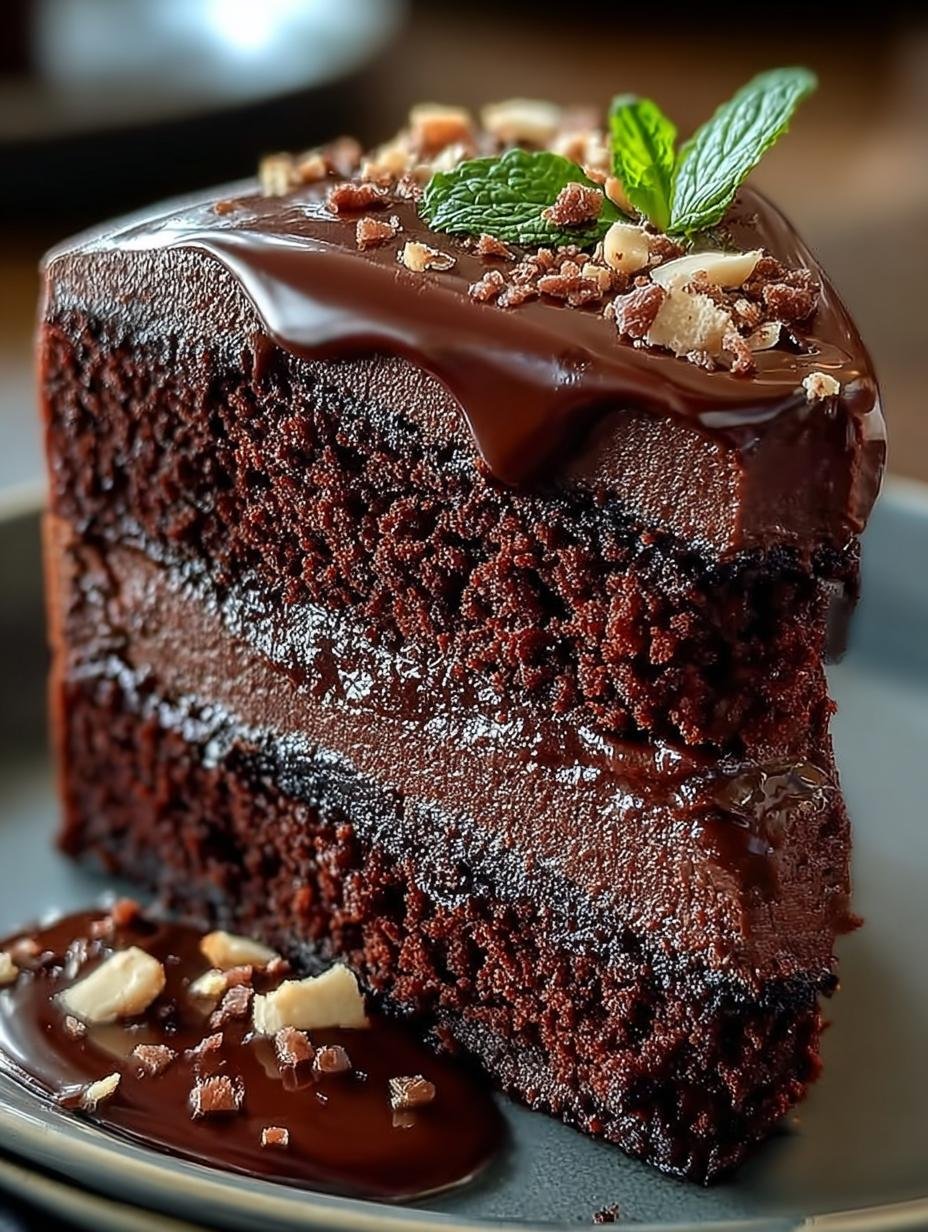 Midnight Fudge Cake Incredible: 12 Layers of Chocolate Bliss - Midnight Fudge Cake Incredible - additional detail