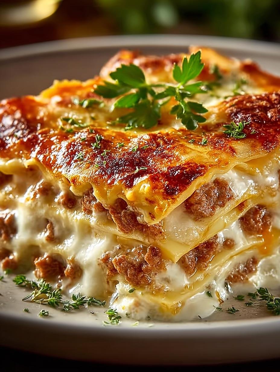 Sausage Alfredo Ravioli Lasagna: 7 Irresistible Layers - Sausage Alfredo Ravioli Lasagna - main visual representation