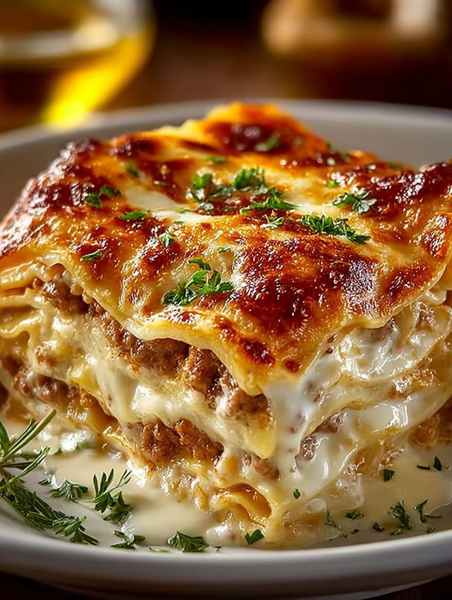 Sausage Alfredo Ravioli Lasagna: 7 Irresistible Layers - Sausage Alfredo Ravioli Lasagna - additional detail