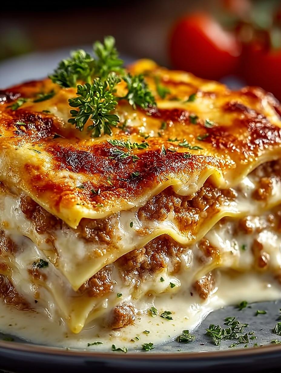 Sausage Alfredo Ravioli Lasagna