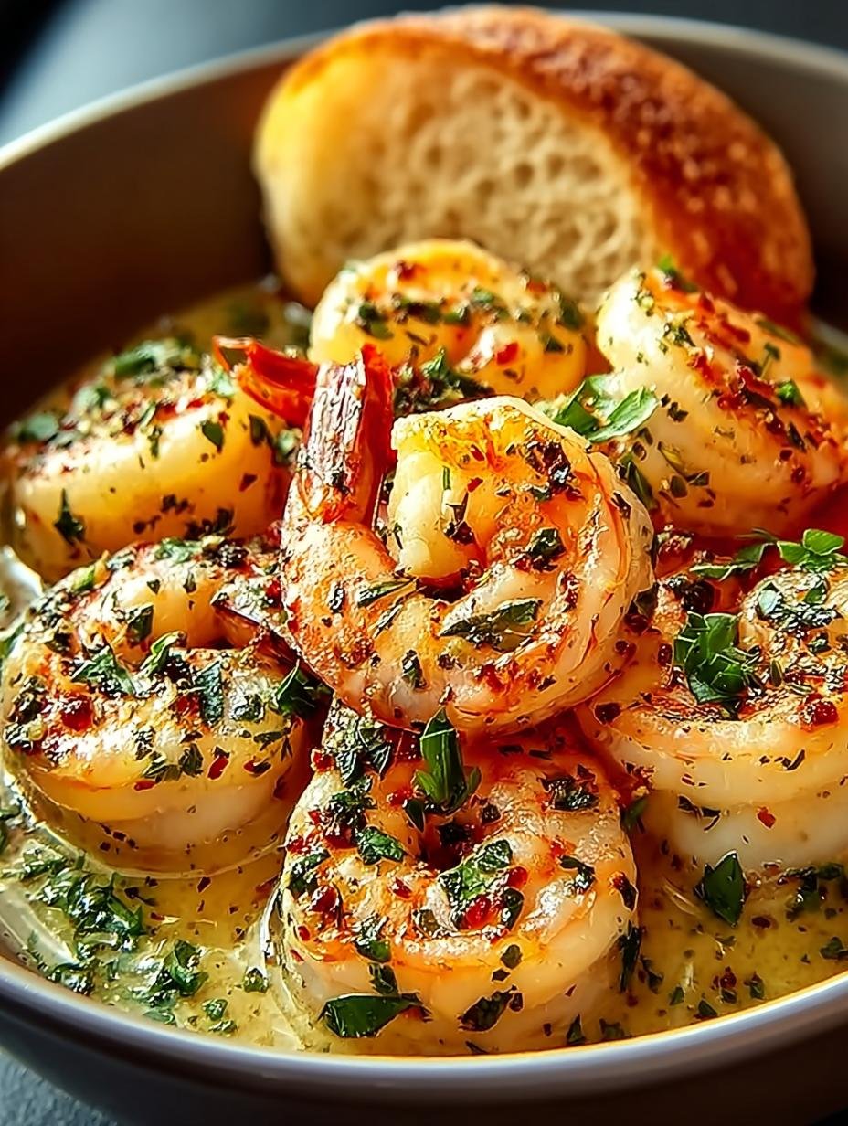 Shrimp Scampi Bowls with Garlic Bread: 4 Quick Recipes - Shrimp Scampi Bowls with - additional detail