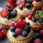 Spring Fruit Tart Cupcakes