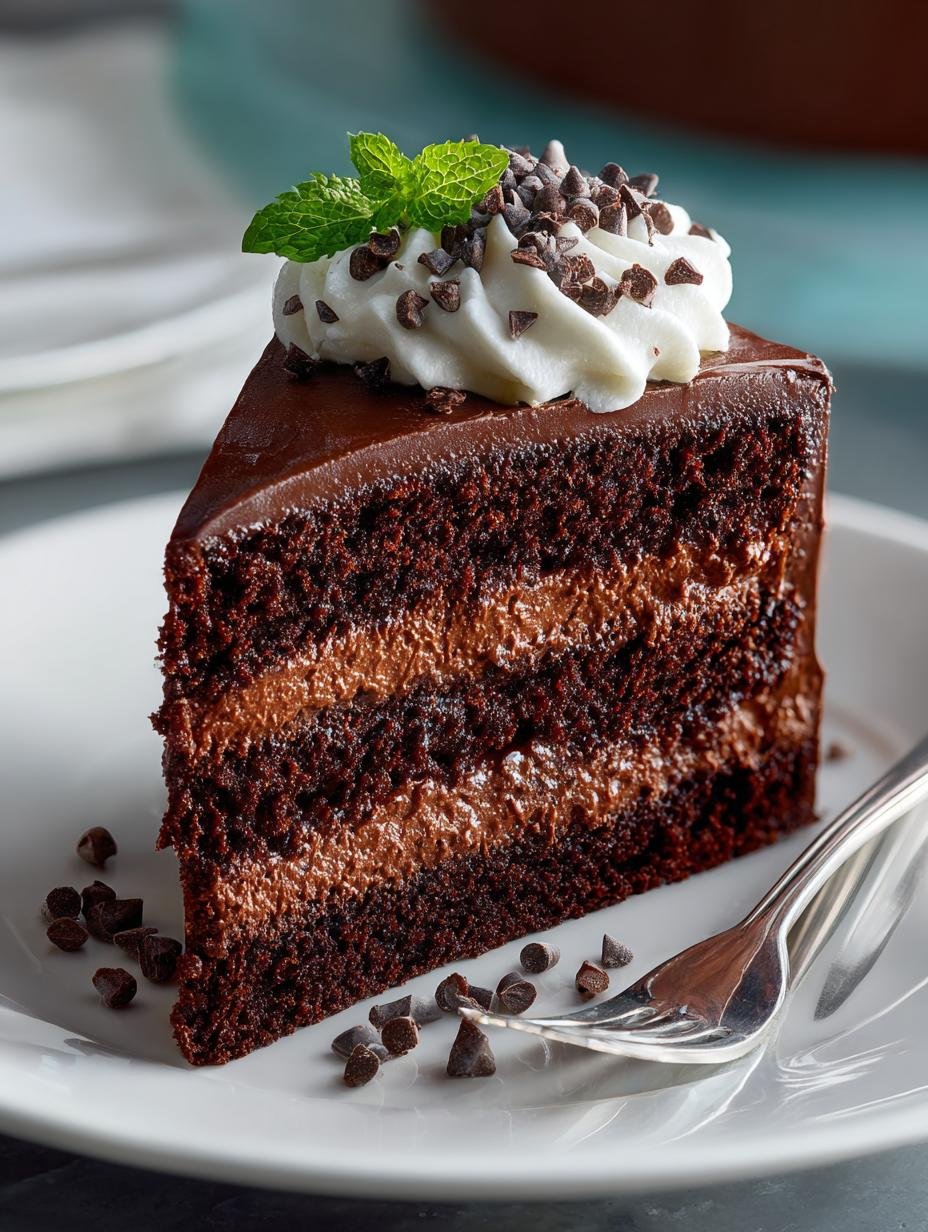 Triple Chocolate Cake