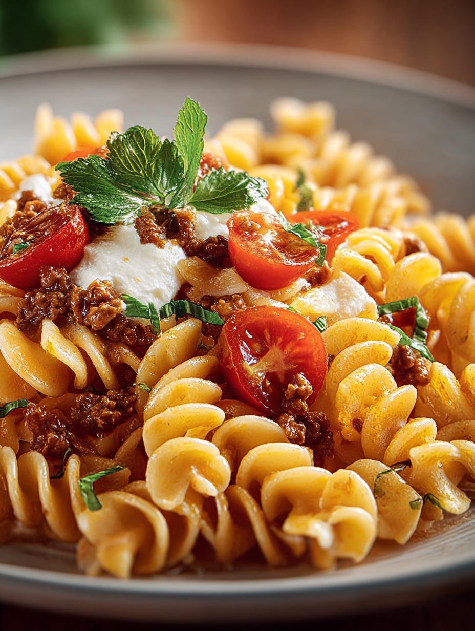 Turkish Pasta