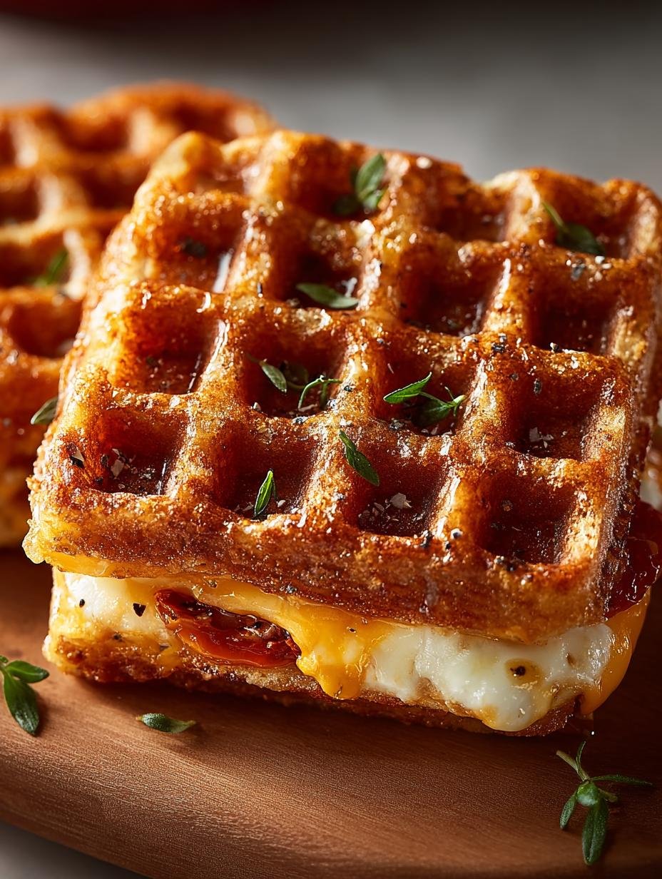 Waffled Grilled Cheese: 5 Crispy Variations to Try