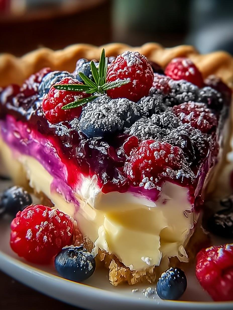 Delightful Whimsical Unicorn Berry Pie Recipe - Whimsical Unicorn Berry Pie - additional detail