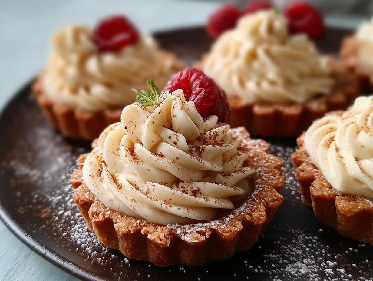 White Chocolate Mousse Tartlets: 2 Amazing Recipes 2 White Chocolate Mousse Tartlets: 2 Amazing Recipes - White Chocolate Mousse Tartlets - additional detail