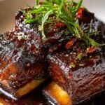 Balsamic Bourbon Short Ribs
